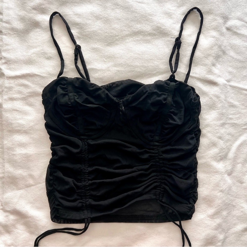 Princess‎ Polly mesh corset-style tank top